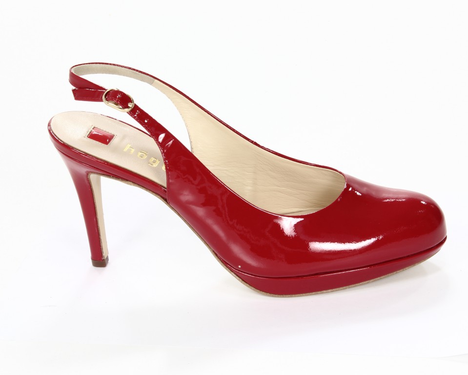 Högl Czółenka 5-10 8104  4000 Red Red