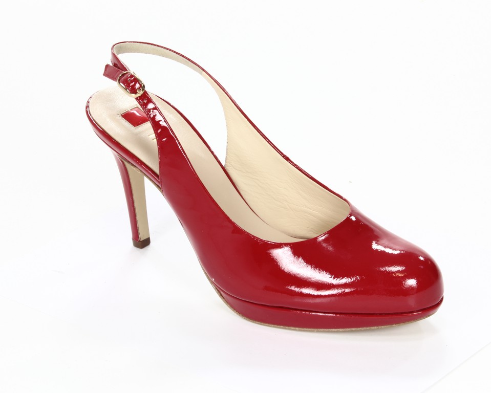 Högl Czółenka 5-10 8104  4000 Red Red