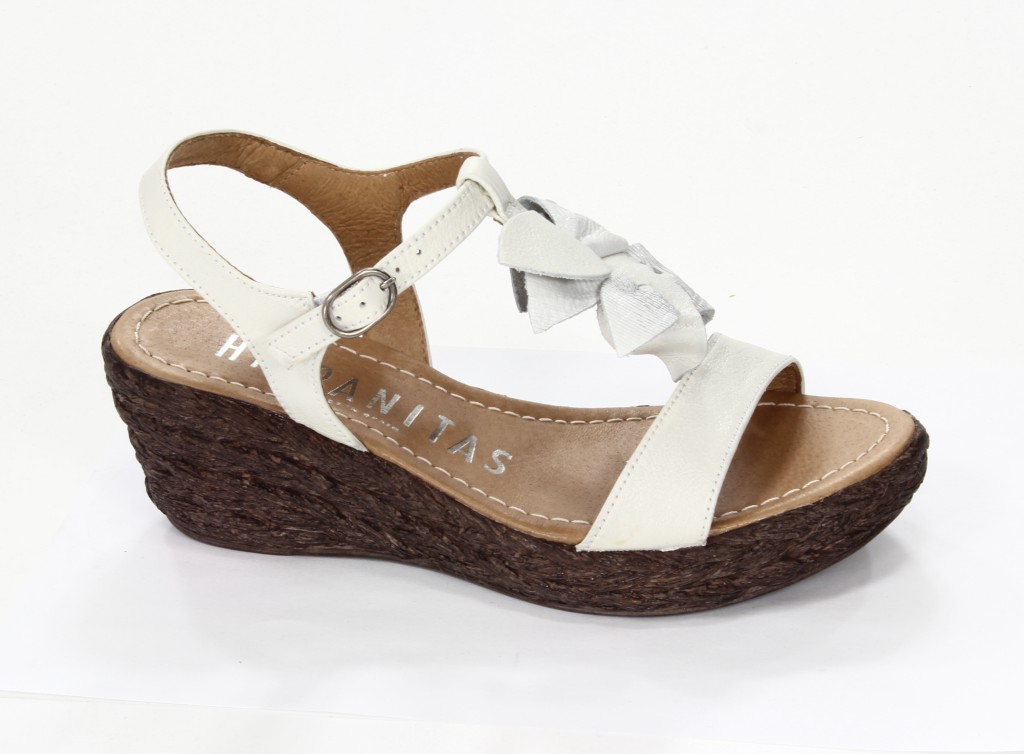 Hispanitas Sandały Damskie HV13958 Sauvage Blanco Vagabund Blanco 