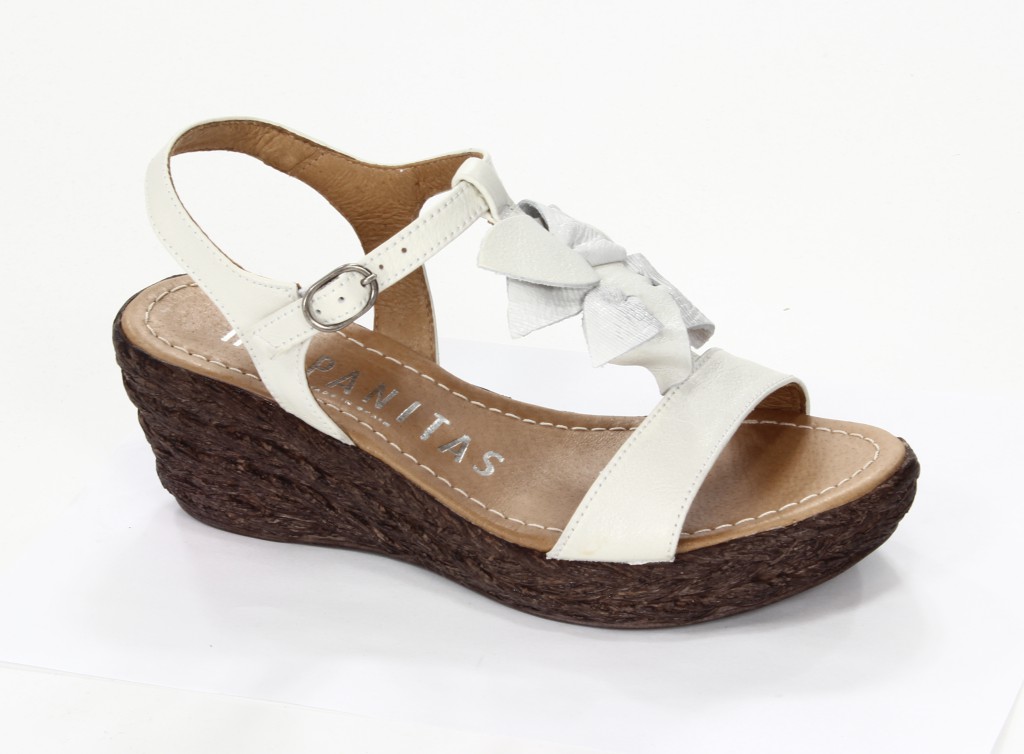 Hispanitas Sandały Damskie HV13958 Sauvage Blanco Vagabund Blanco 