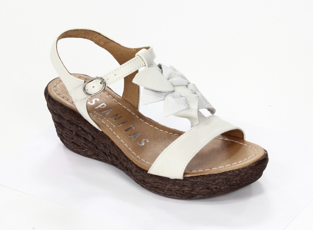 Hispanitas Sandały Damskie HV13958 Sauvage Blanco Vagabund Blanco 