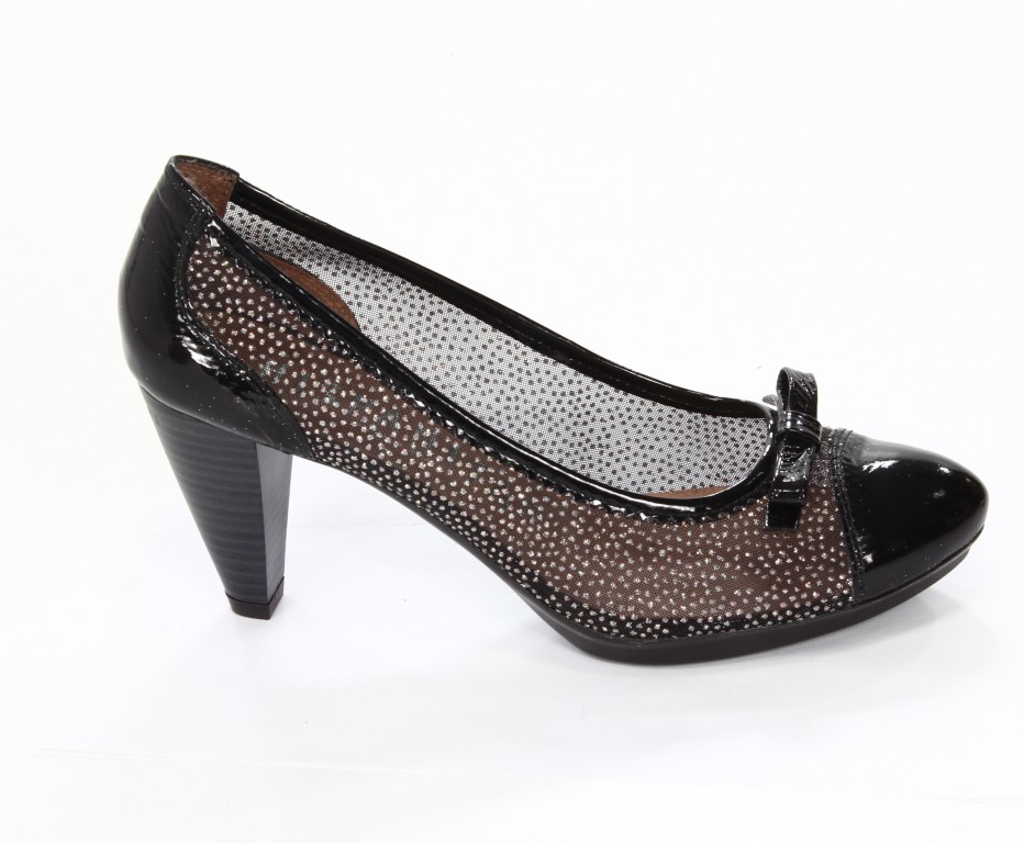 Hispanitas Czółenka Damskie HV13567 Sumatra Negro Galaxy Negro 