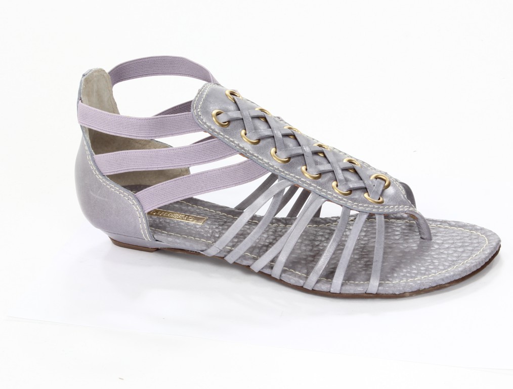 Dumond Sandały Damskie 4104620 Vegetal/Vegetal/Elastico Lavanda Ber2011
