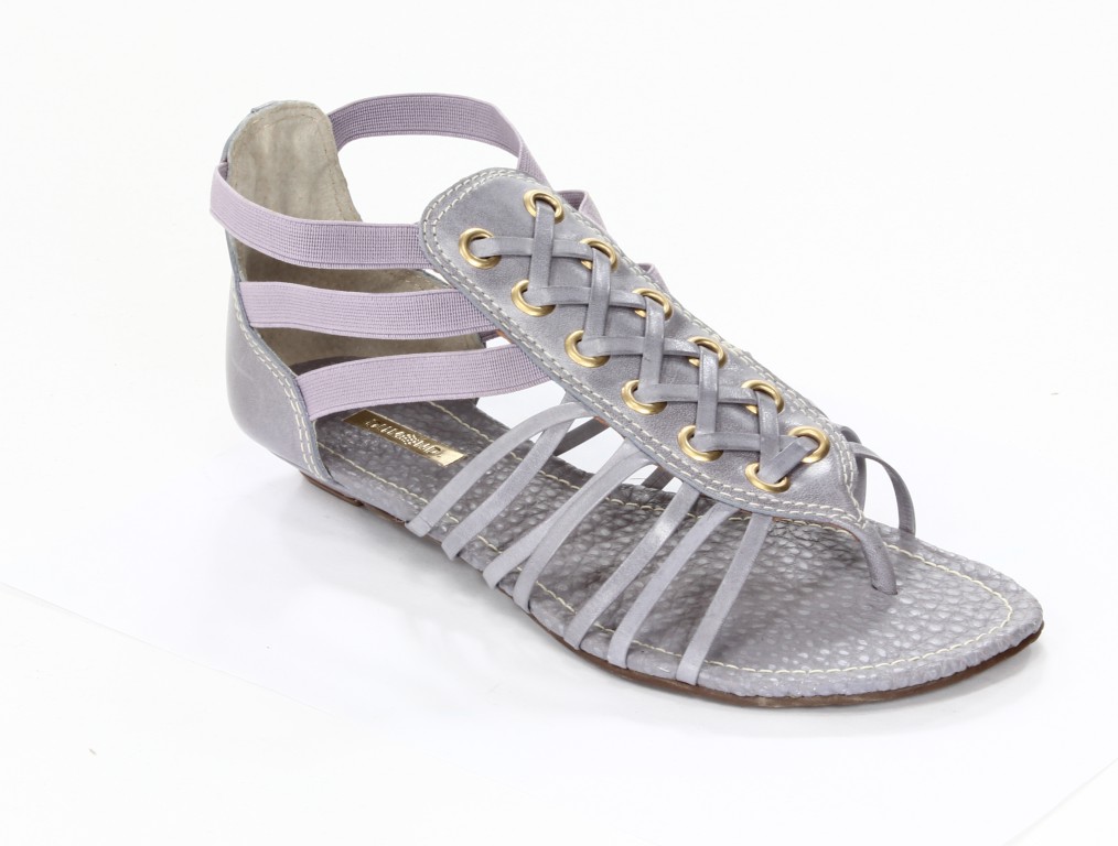 Dumond Sandały Damskie 4104620 Vegetal/Vegetal/Elastico Lavanda Ber2011