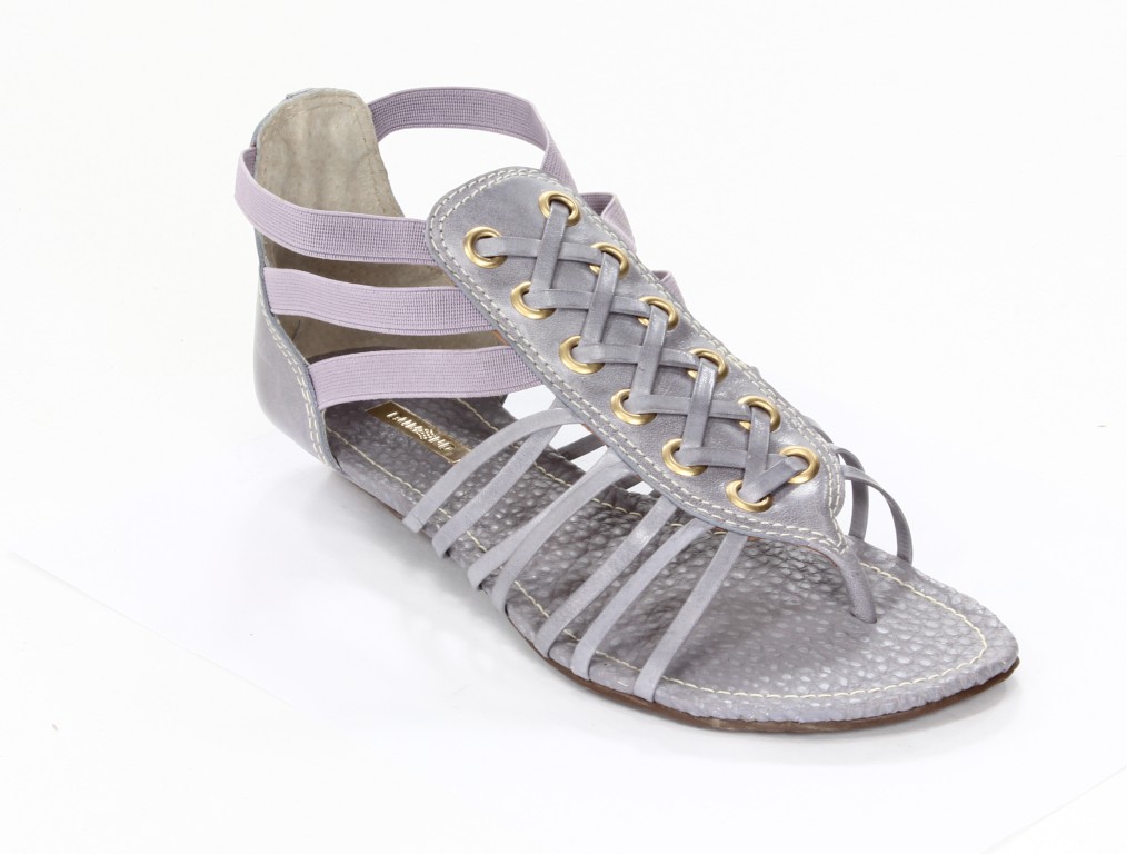 Dumond Sandały Damskie 4104620 Vegetal/Vegetal/Elastico Lavanda Ber2011