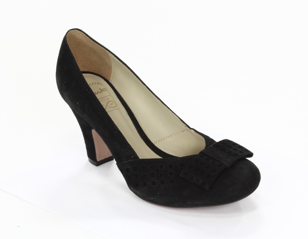 Clarks Czółenka Damskie 20349492 4 040 Bowers Palace Black Sde