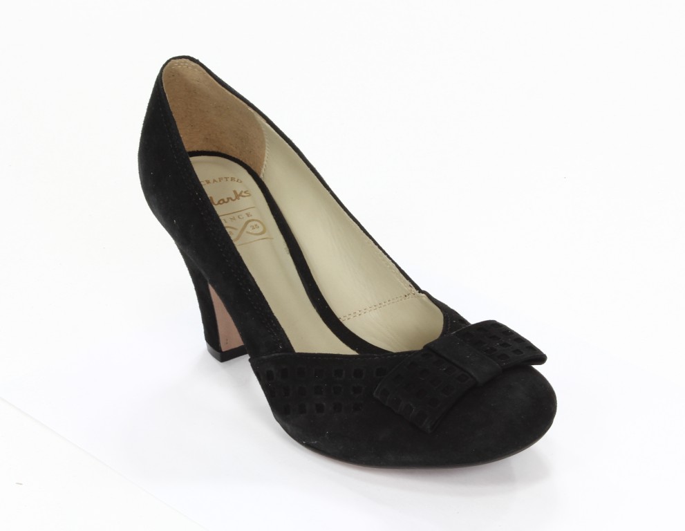 Clarks Czółenka Damskie 20349492 4 040 Bowers Palace Black Sde