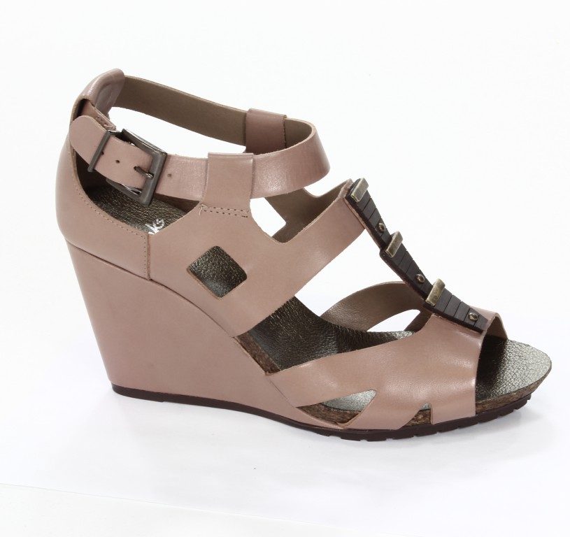 Clarks Sandaly Damskie 20349484 4 050 Sequin Flash Mink Leather 