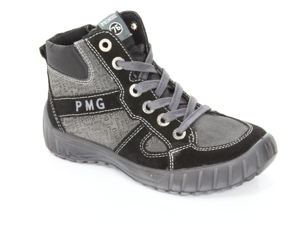 Primigi Obuwie Dziecięce 97071-00 Scamosciato/Nero-Gri r.31-35 Gore-Tex