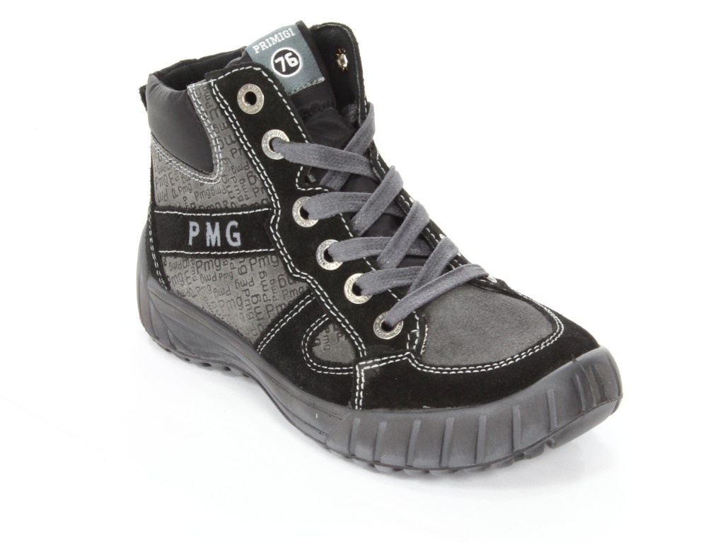 Primigi Obuwie Dziecięce 97071-00 Scamosciato/Nero-Gri r.31-35 Gore-Tex