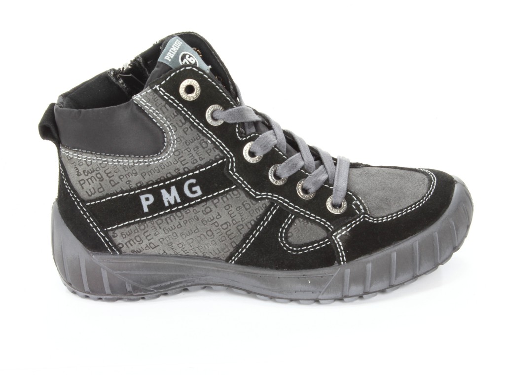 Primigi Trzewiki Młodzieżowe 97071-00 Sanni Scamosciato/Nero-Gri r.36-38