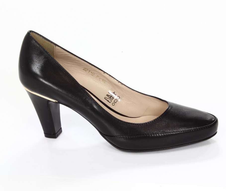 Conhpol-Bis Czółenka Damskie B-2110 Nero/776