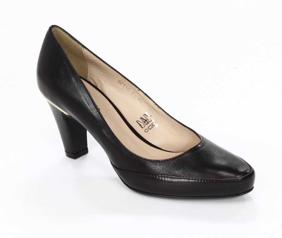 Conhpol-Bis Czółenka Damskie B-2110 Nero/776