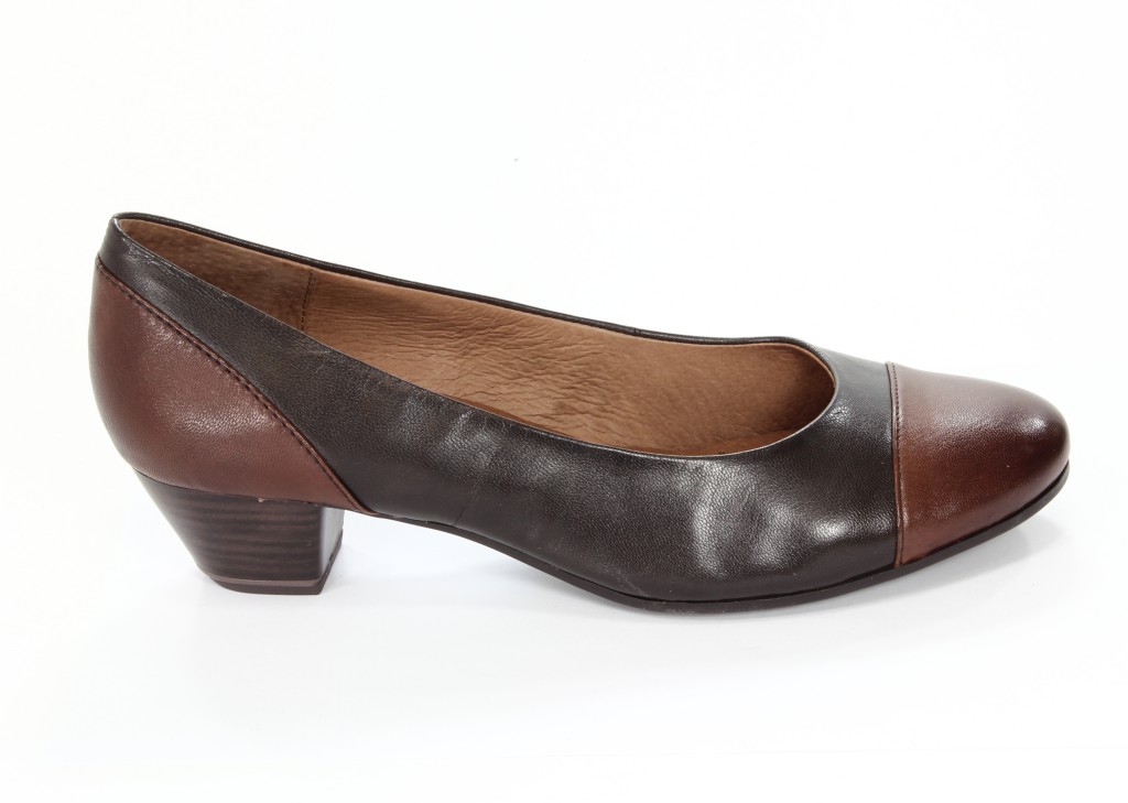 Caprice Czółenka Damskie 9-22300-21 Dk.Brn/Cognac 336