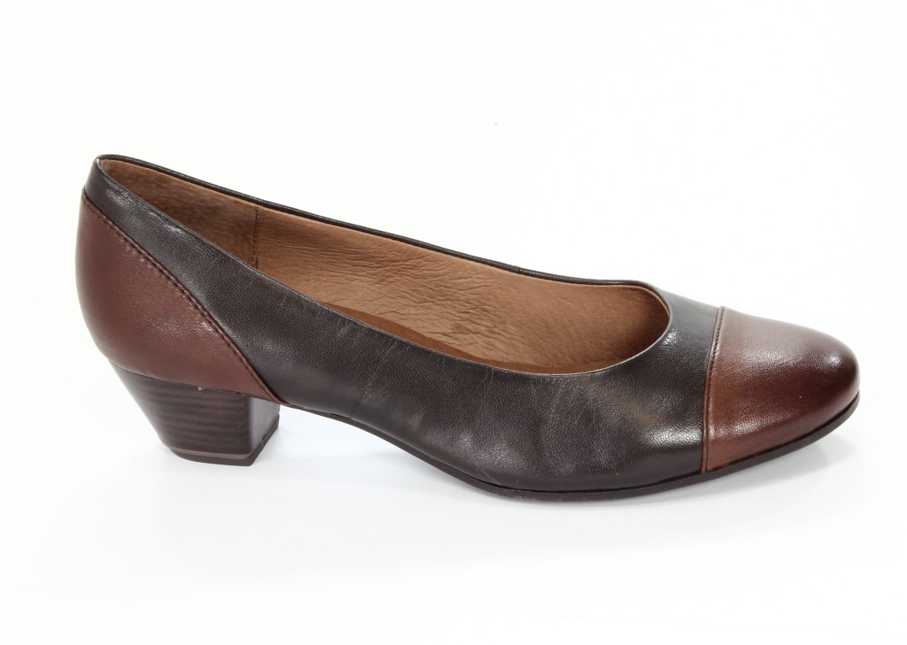 Caprice Czółenka Damskie 9-22300-21 Dk.Brn/Cognac 336