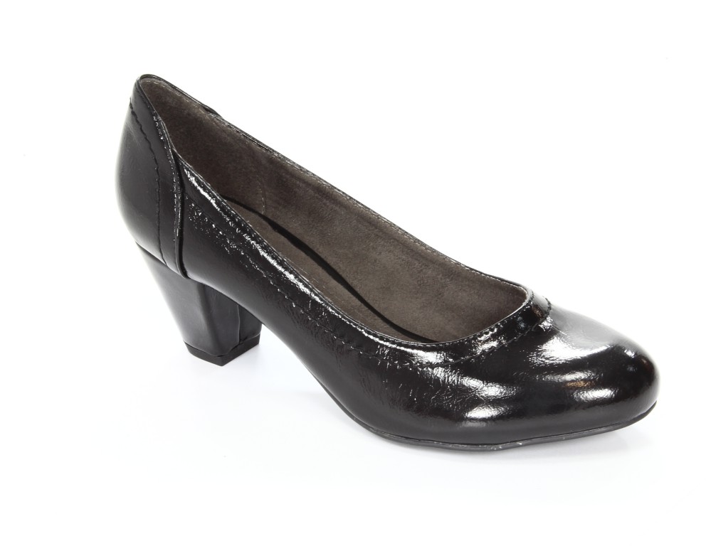 Jana Czółenka Damskie 8-22460-21 Black Patent -018- 