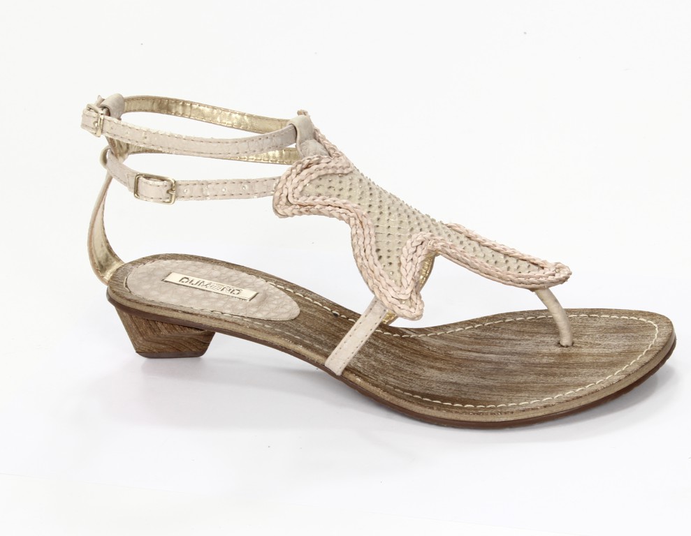 Dumond Sandały Damskie 4103335 Soft Capra Rust/Snake Metal/Tranca nevoa Ver2010
