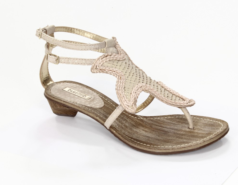 Dumond Sandały Damskie 4103335 Soft Capra Rust/Snake Metal/Tranca nevoa Ver2010