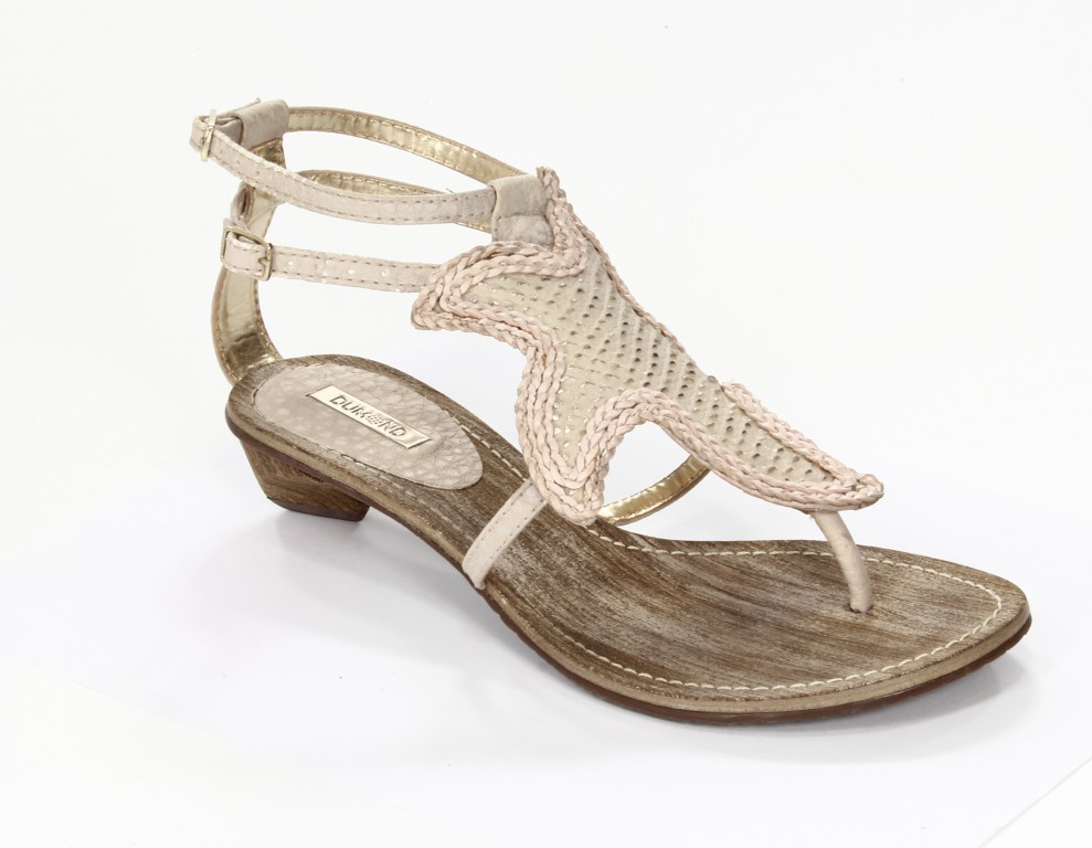 Dumond Sandały Damskie 4103335 Soft Capra Rust/Snake Metal/Tranca nevoa Ver2010