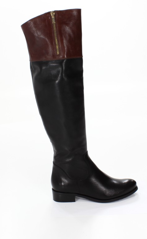 Gerard Kozaki Damskie G-358 Czarny/Brąz-B