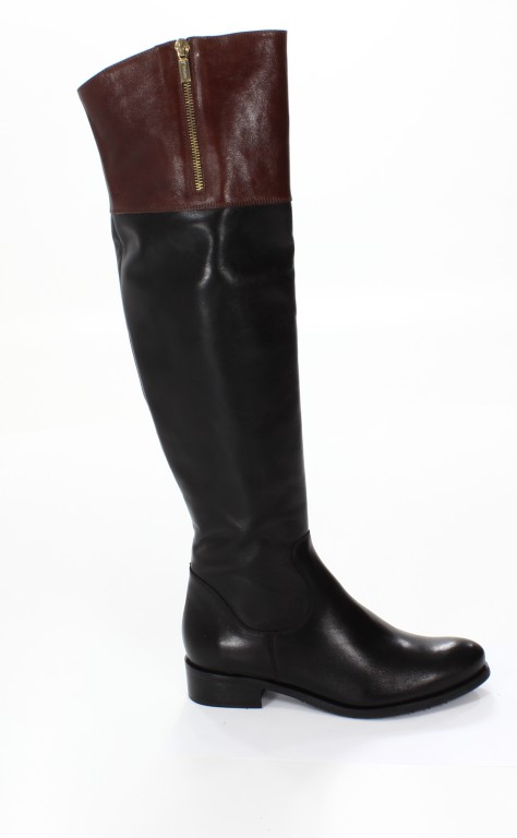 Gerard Kozaki Damskie G-358 Czarny/Brąz-B