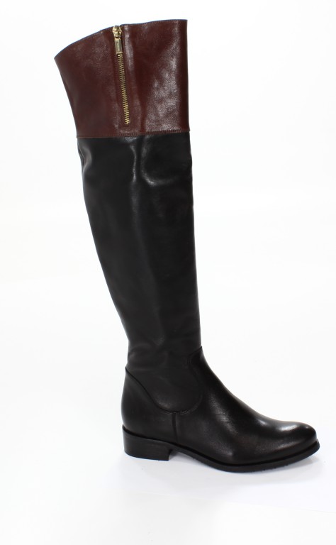 Gerard Kozaki Damskie G-358 Czarny/Brąz-B