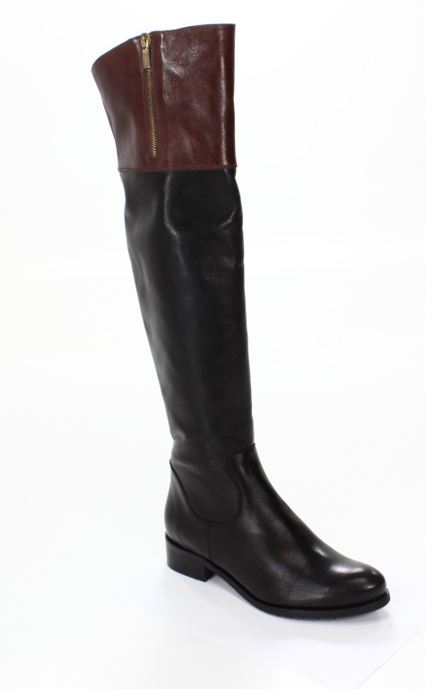 Gerard Kozaki Damskie G-358 Czarny/Brąz-B