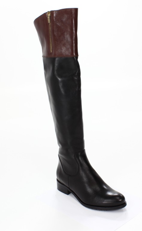 Gerard Kozaki Damskie G-358 Czarny/Brąz-B