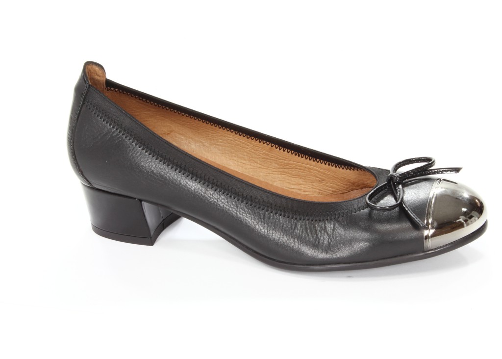 Hispanitas Czółenka Damskie HI38491 Sauvage-I3 Negro Vernice-I3 Negro 
