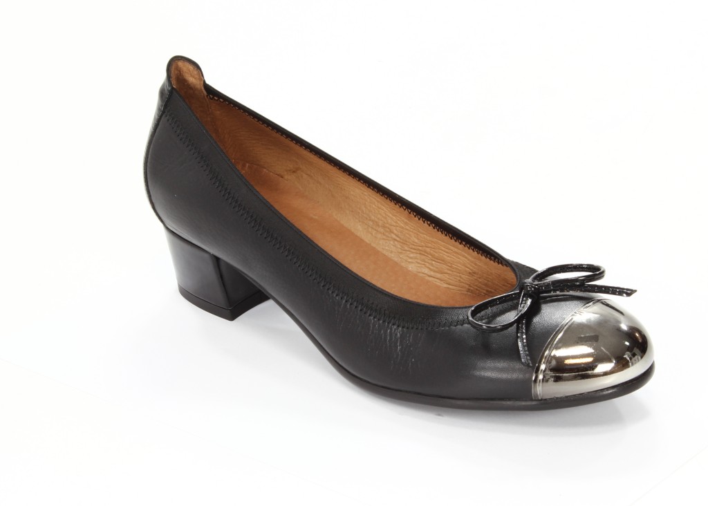 Hispanitas Czółenka Damskie HI38491 Sauvage-I3 Negro Vernice-I3 Negro 