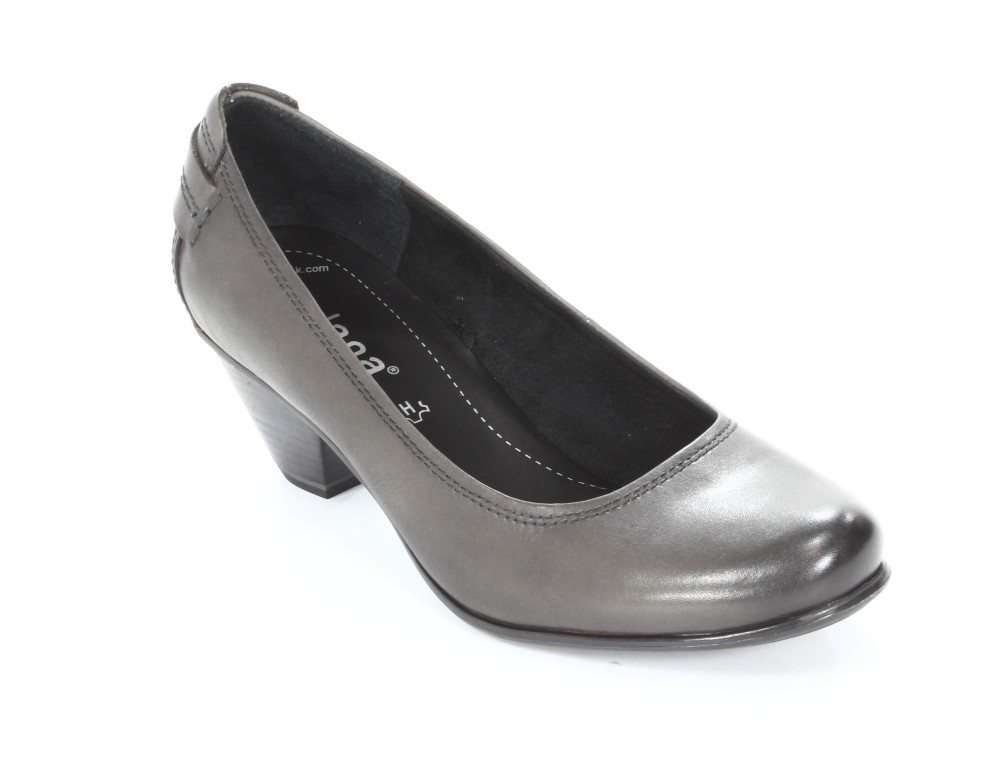 Jana Czółenka Damskie 8-22404-31 Graphite -206- 