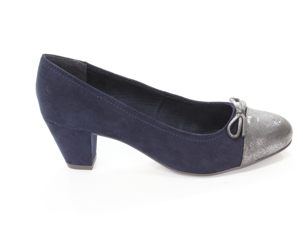 Jana Czółenka Damskie 8-22462-21 Navy -805- 