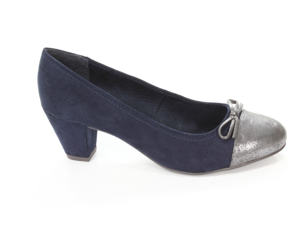 Jana Czółenka Damskie 8-22462-21 Navy -805- 