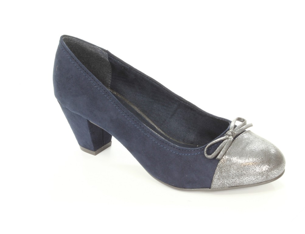 Jana Czółenka Damskie 8-22462-21 Navy -805- 