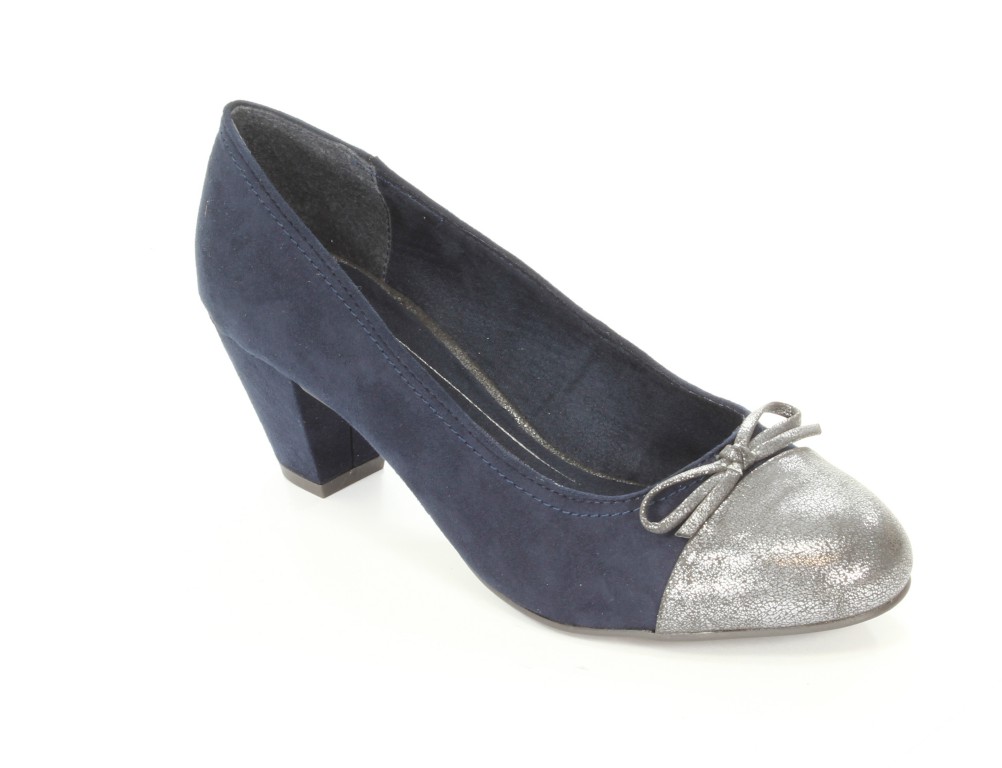 Jana Czółenka Damskie 8-22462-21 Navy -805- 