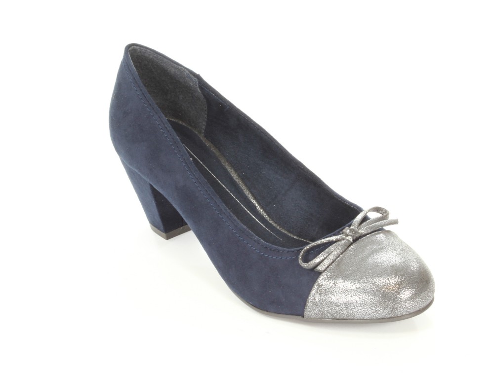 Jana Czółenka Damskie 8-22462-21 Navy -805- 