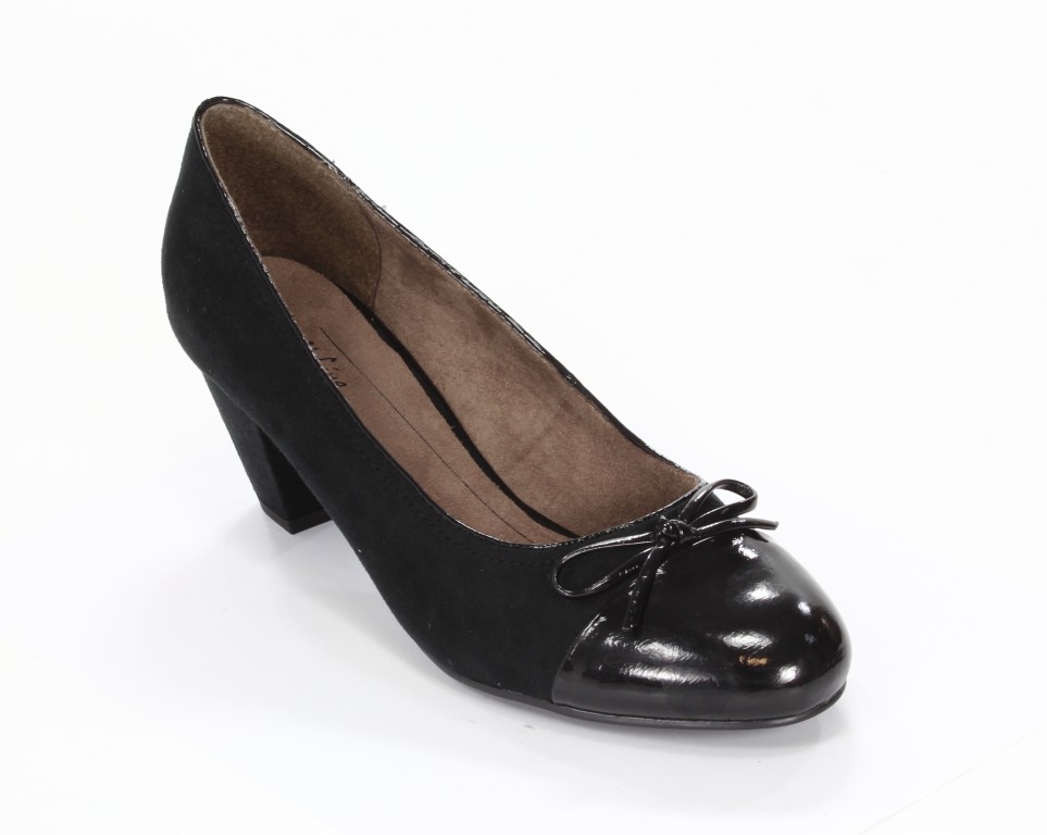 Jana Czółenka Damskie 8-22462-21 Black -001- 