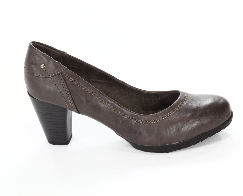 Jana Czółenka Damskie 8-22463-21 Grey -200- 