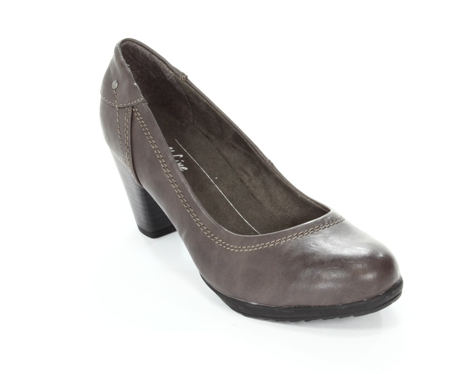 Jana Czółenka Damskie 8-22463-21 Grey -200- 