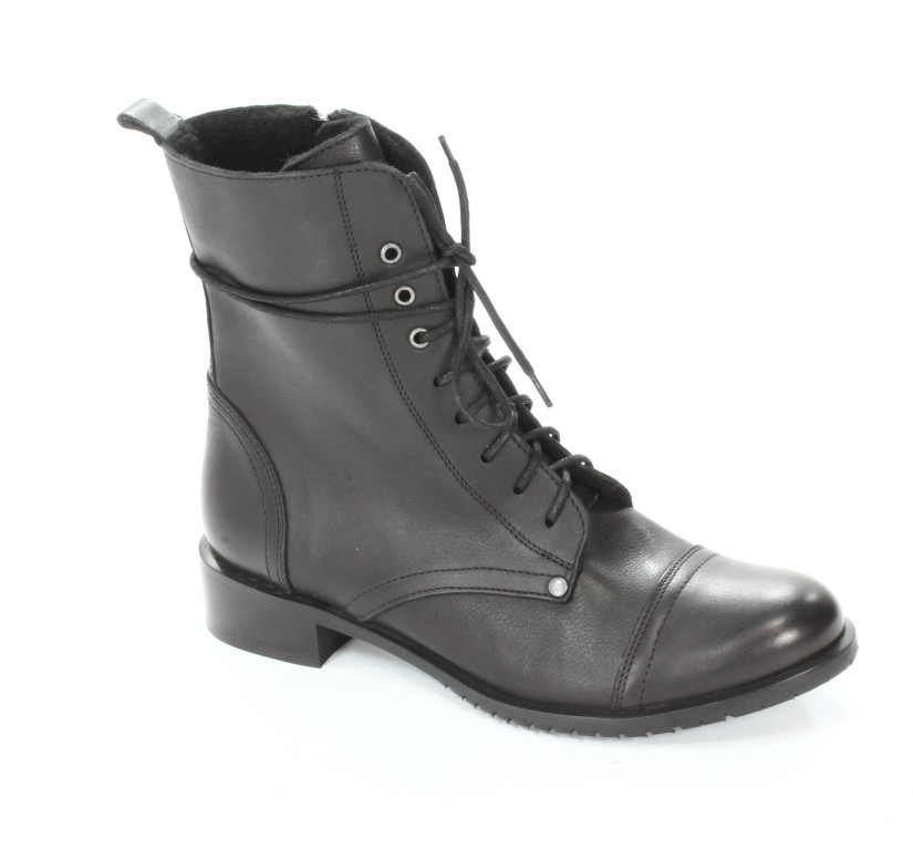 Mr.Tops Trzewiki Damskie 1710 Nero S.Rustic