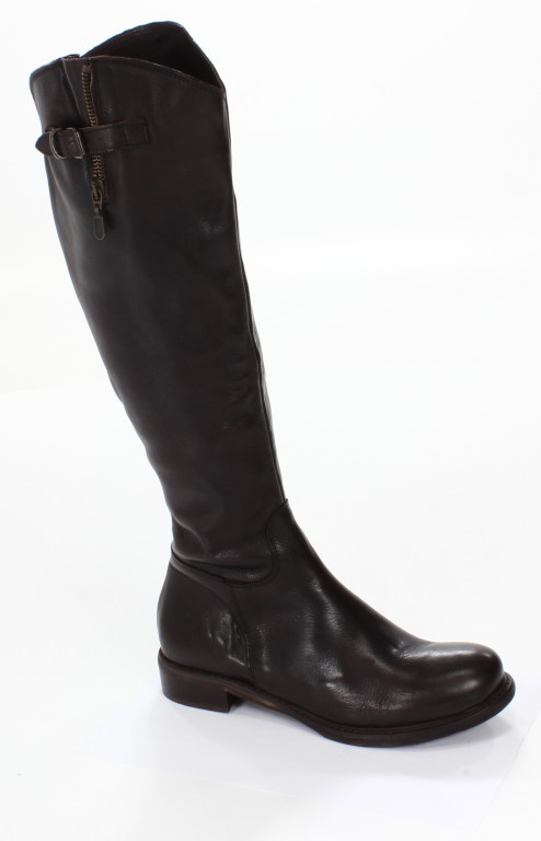 Rose Noire Kozaki Damskie CL051 Vacchetta Marrone