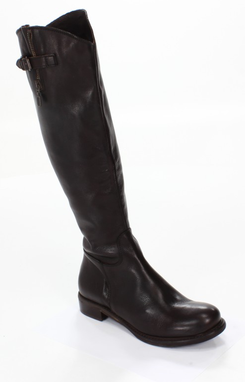 Rose Noire Kozaki Damskie CL051 Vacchetta Marrone