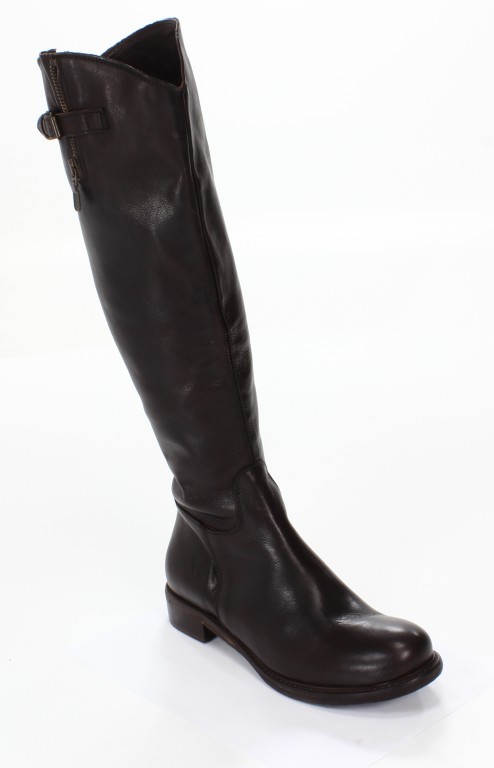 Rose Noire Kozaki Damskie CL051 Vacchetta Marrone