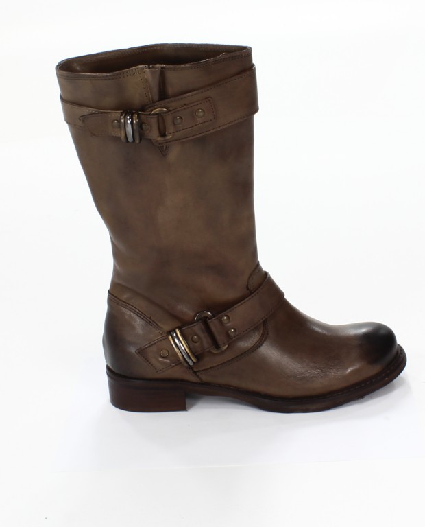 Rose Noire Trzewiki Damskie CL036 Vacchetta Taupe