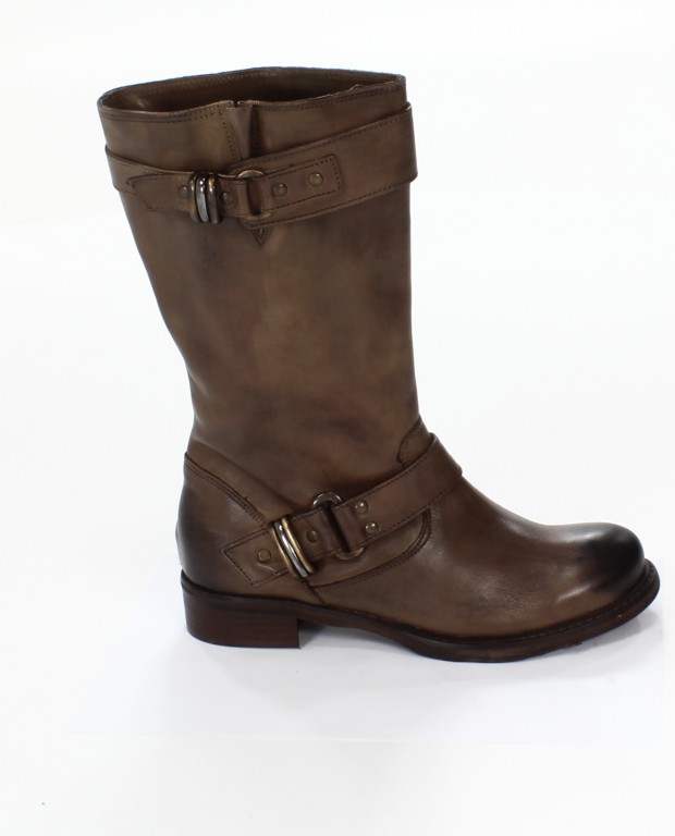 Rose Noire Trzewiki Damskie CL036 Vacchetta Taupe