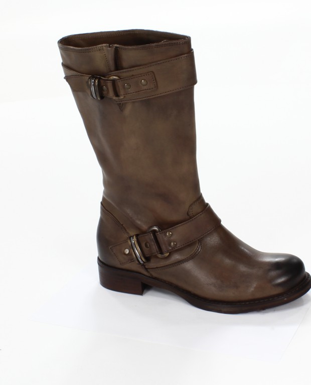 Rose Noire Trzewiki Damskie CL036 Vacchetta Taupe