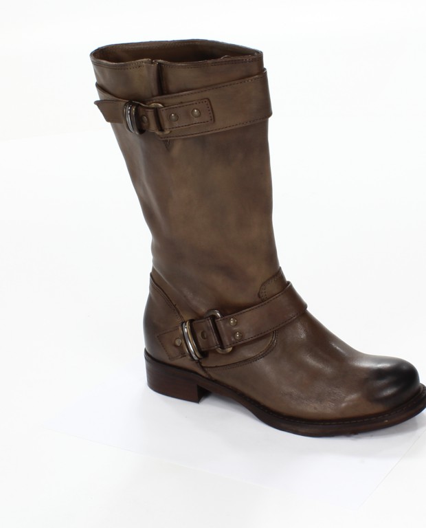 Rose Noire Trzewiki Damskie CL036 Vacchetta Taupe