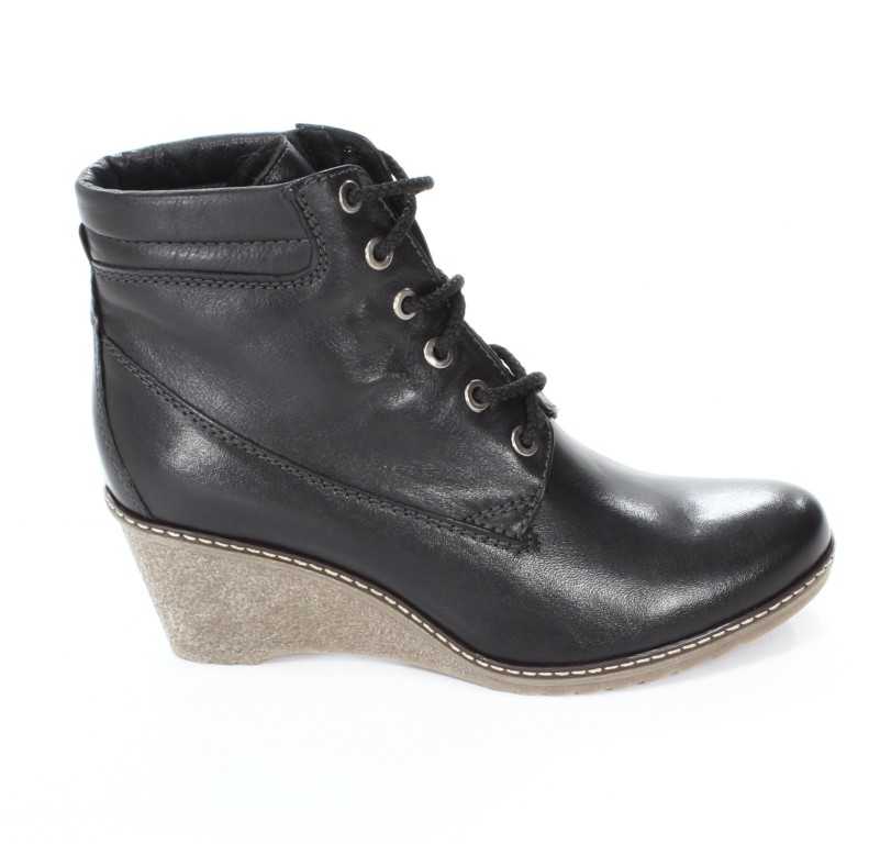 Lan-Kars Botki 7212-1-RD Czarny