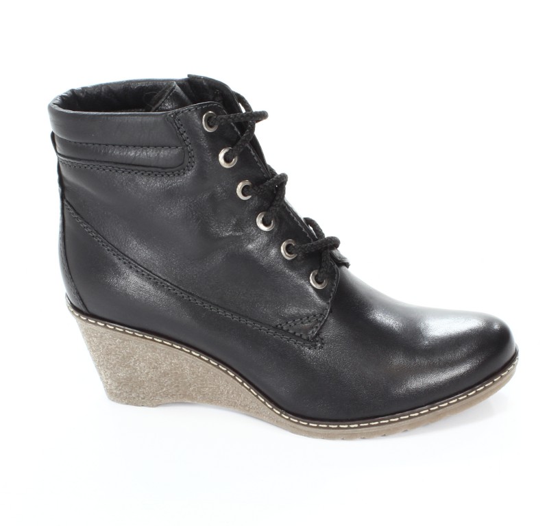 Lan-Kars Botki 7212-1-RD Czarny