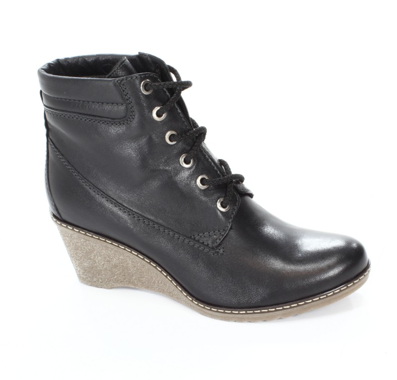 Lan-Kars Botki 7212-1-RD Czarny